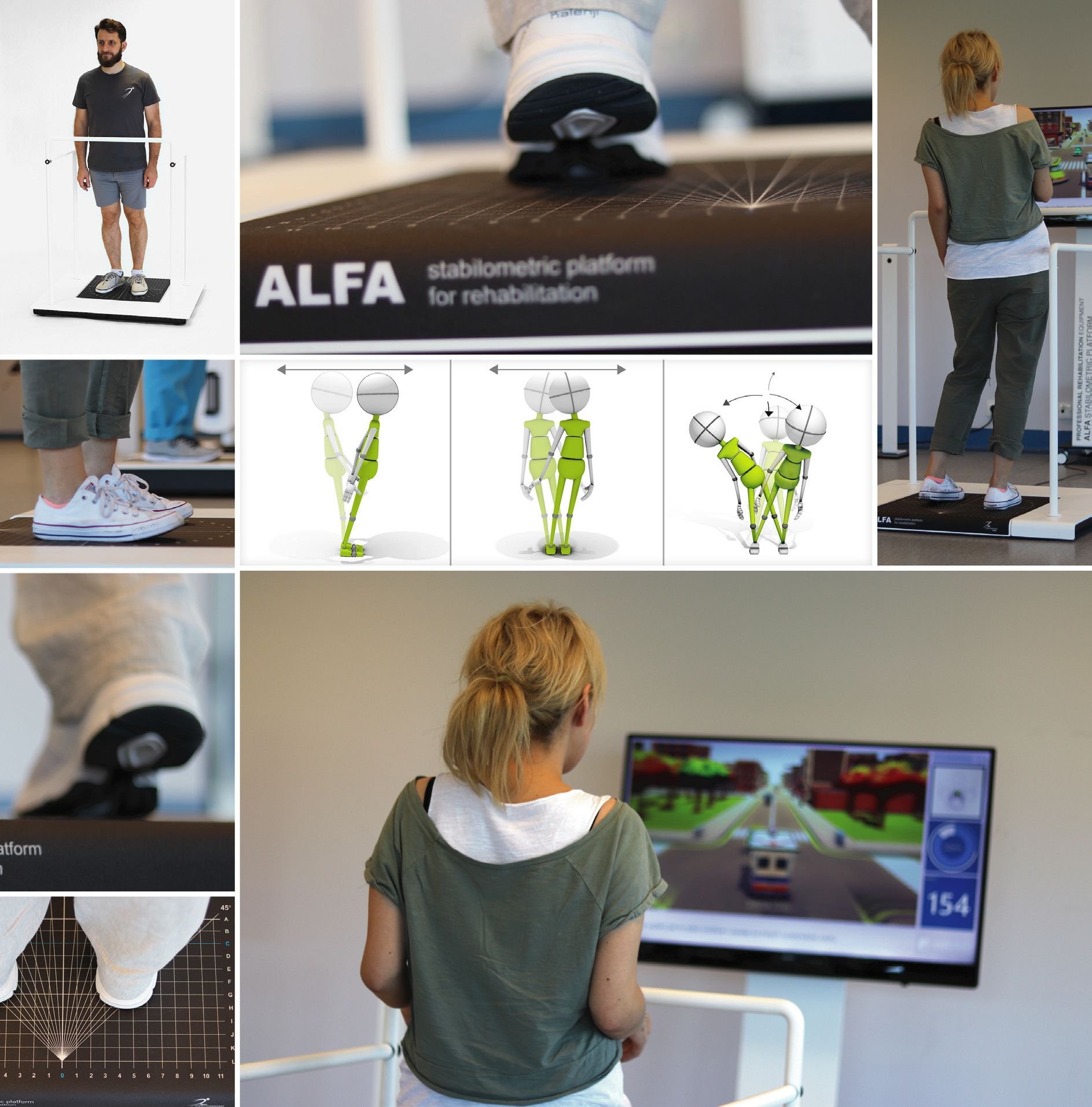 ALFA - stabilometric platform