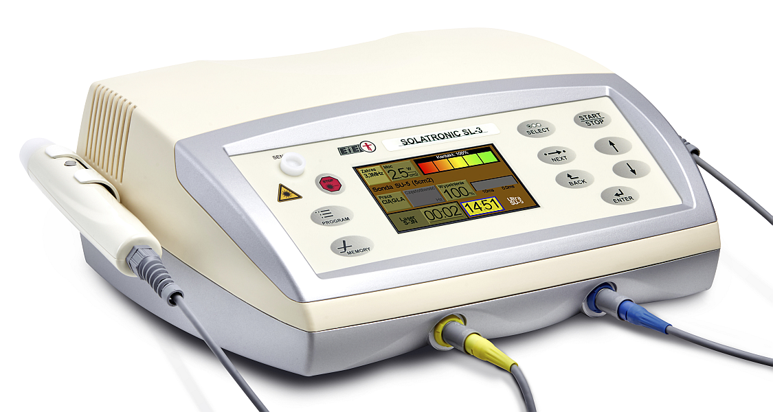 Solatronic SL-3 – ultrasound and laser therapy unit